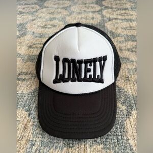 Lonely Ghost Trucker Hat Excellent Condition